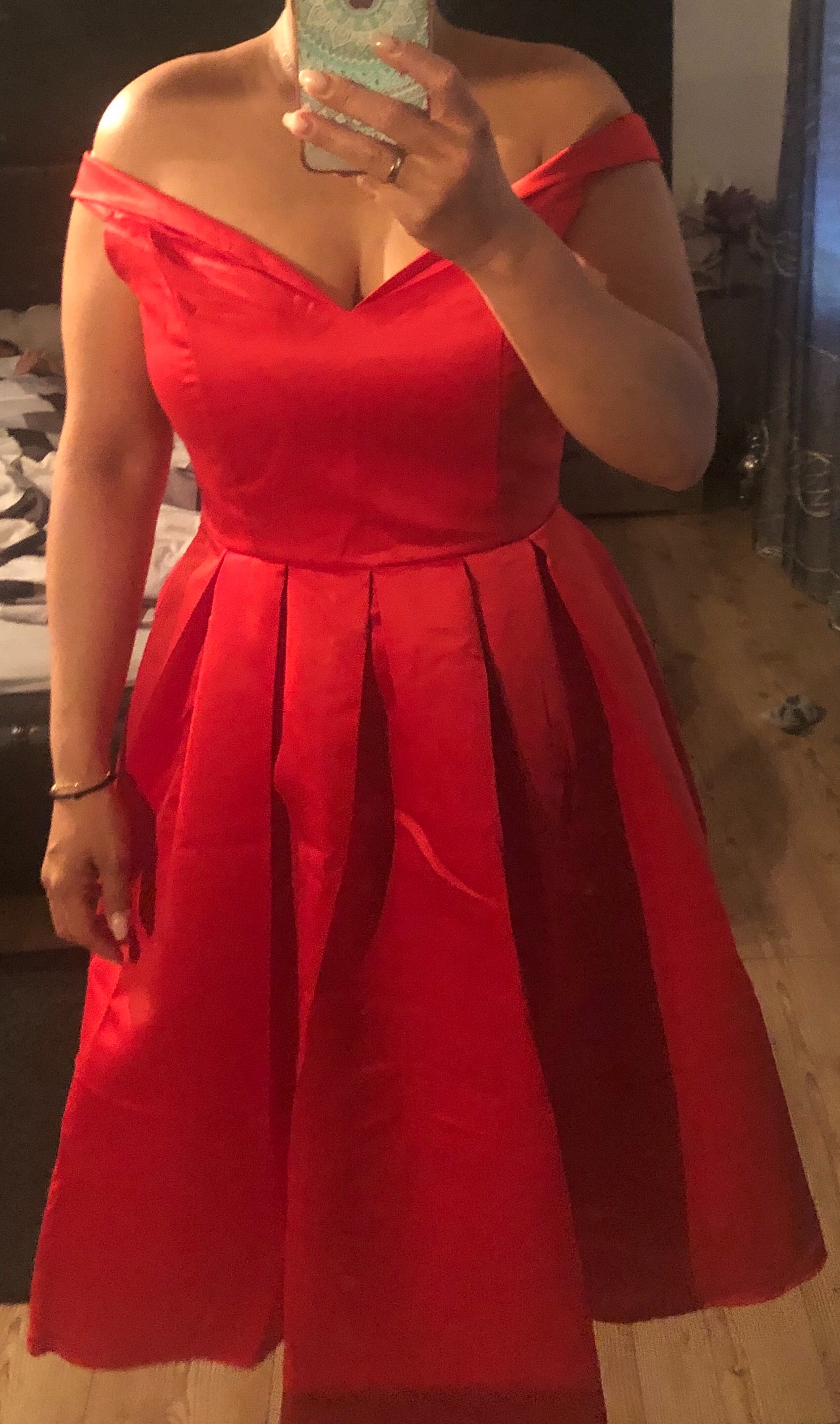 sweetheart neck off shoulder pleated party dress