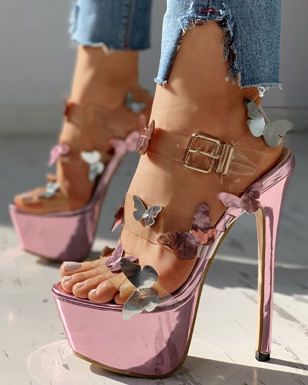 butterfly heels online