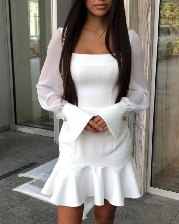 chic me white dresses