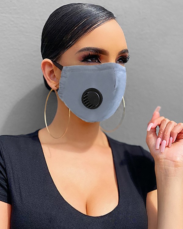 Pm2 5 N95 Cotton Reusable Washable Face Mask With Valve 2