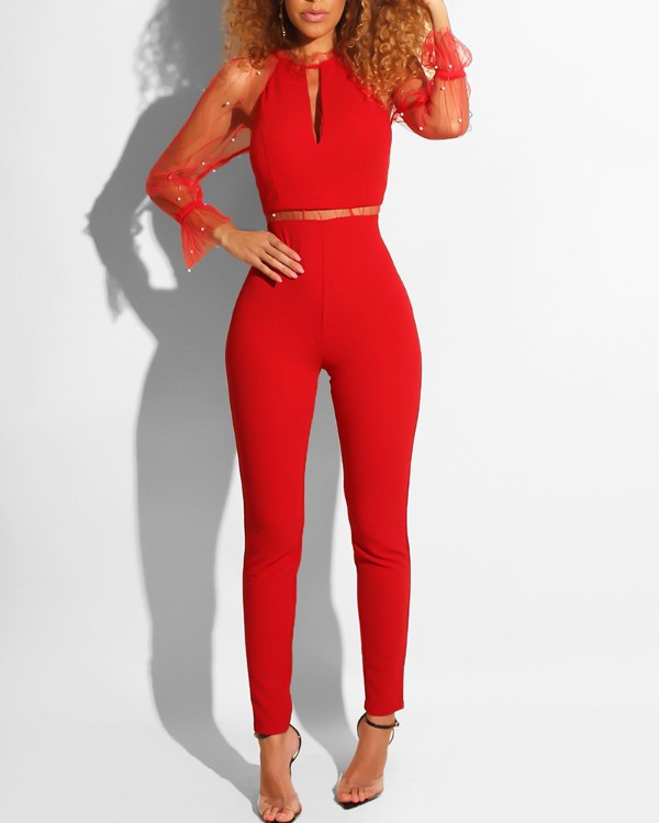 slim fit jumpsuit