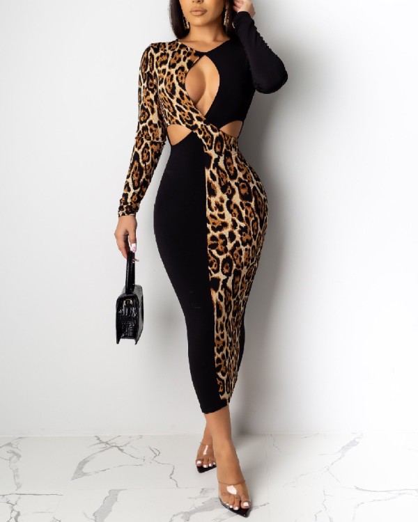 calf length bodycon dress