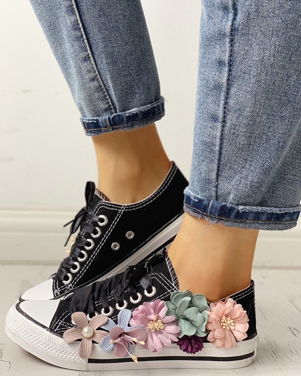 floral sneakers online