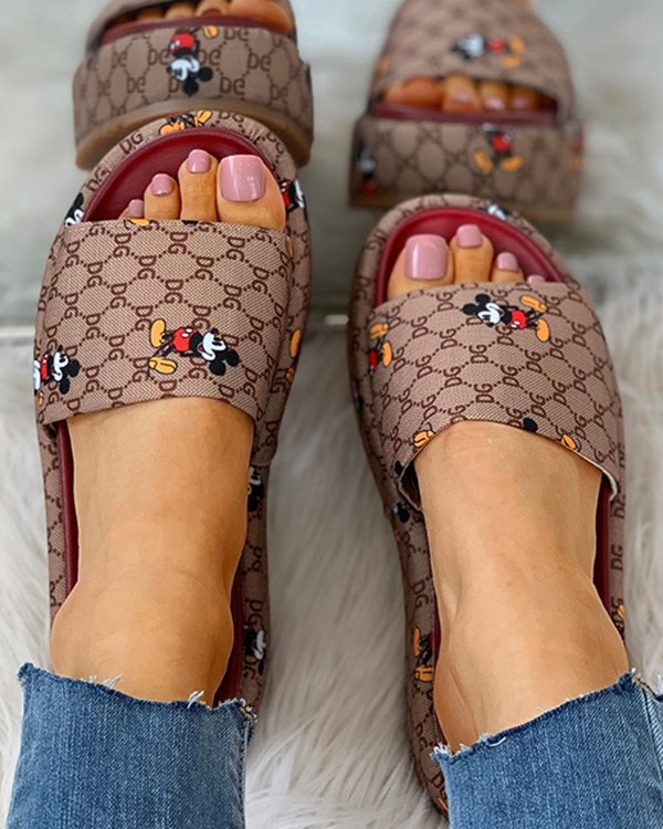 closed toe flatform sandals