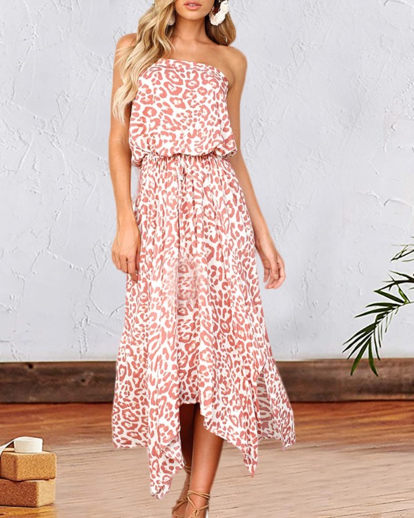 casual bandeau dress