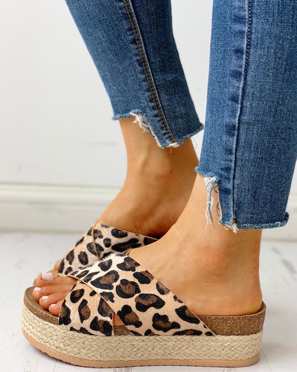 criss cross espadrille sandal