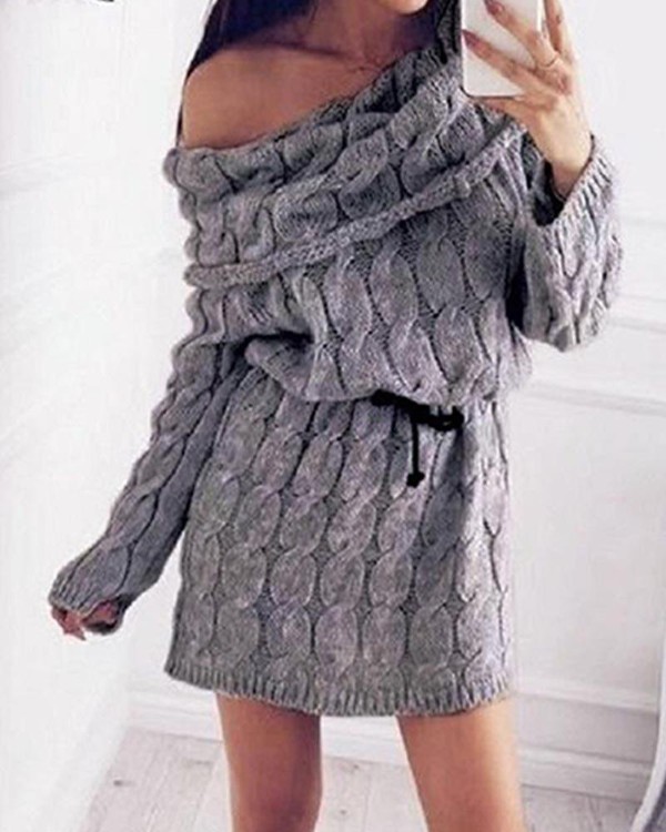 mohair sweater dress