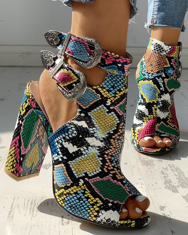 chunky heels online