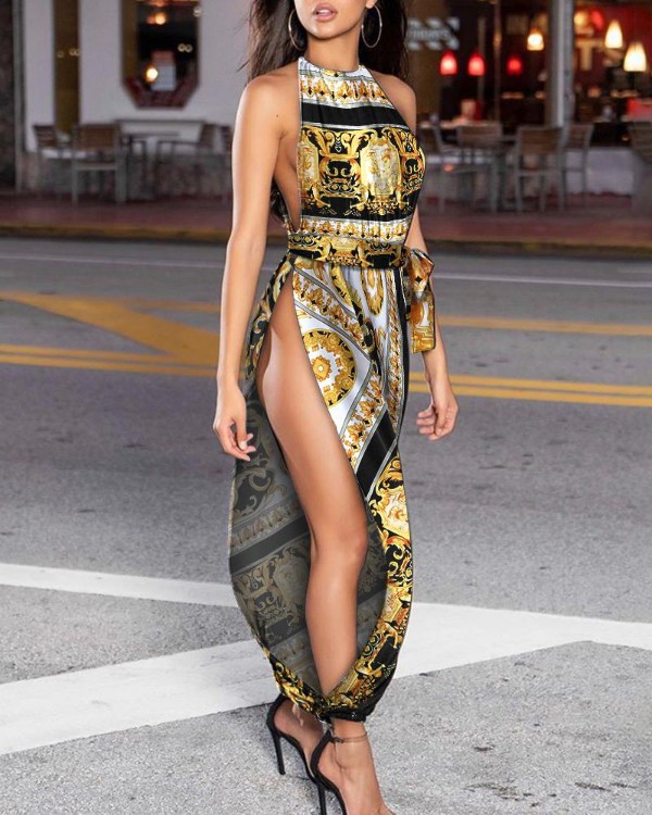 slit leg jumpsuit