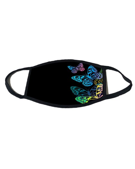 Butterfly Print Breathable Mouth Mask Washable And Reusable