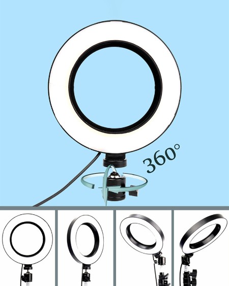 Light Stand for Live Stream and Makeup