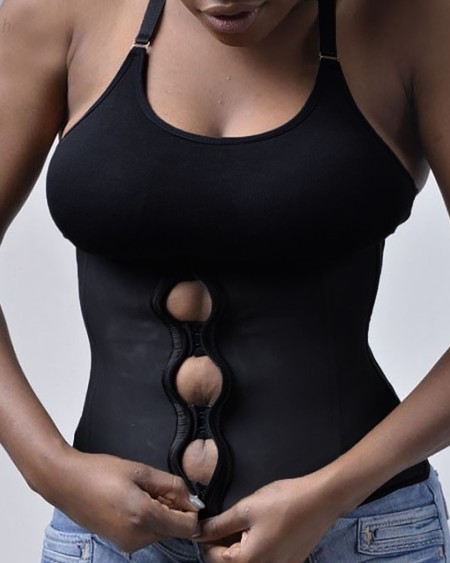 Slimming Waist Zipper Trainer Corset