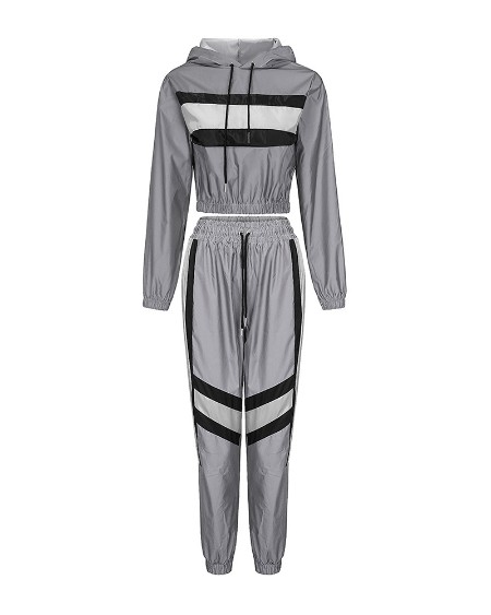 Hooded Reflective Sporty Sets