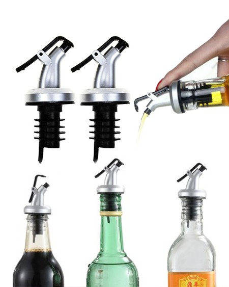 NEW Kitchen Gadgets Wine Olive Oil Soy Sauce Spout Pourer