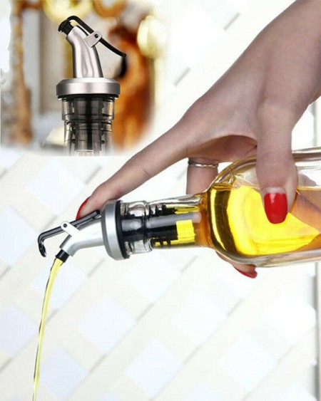 NEW Kitchen Gadgets Wine Olive Oil Soy Sauce Spout Pourer