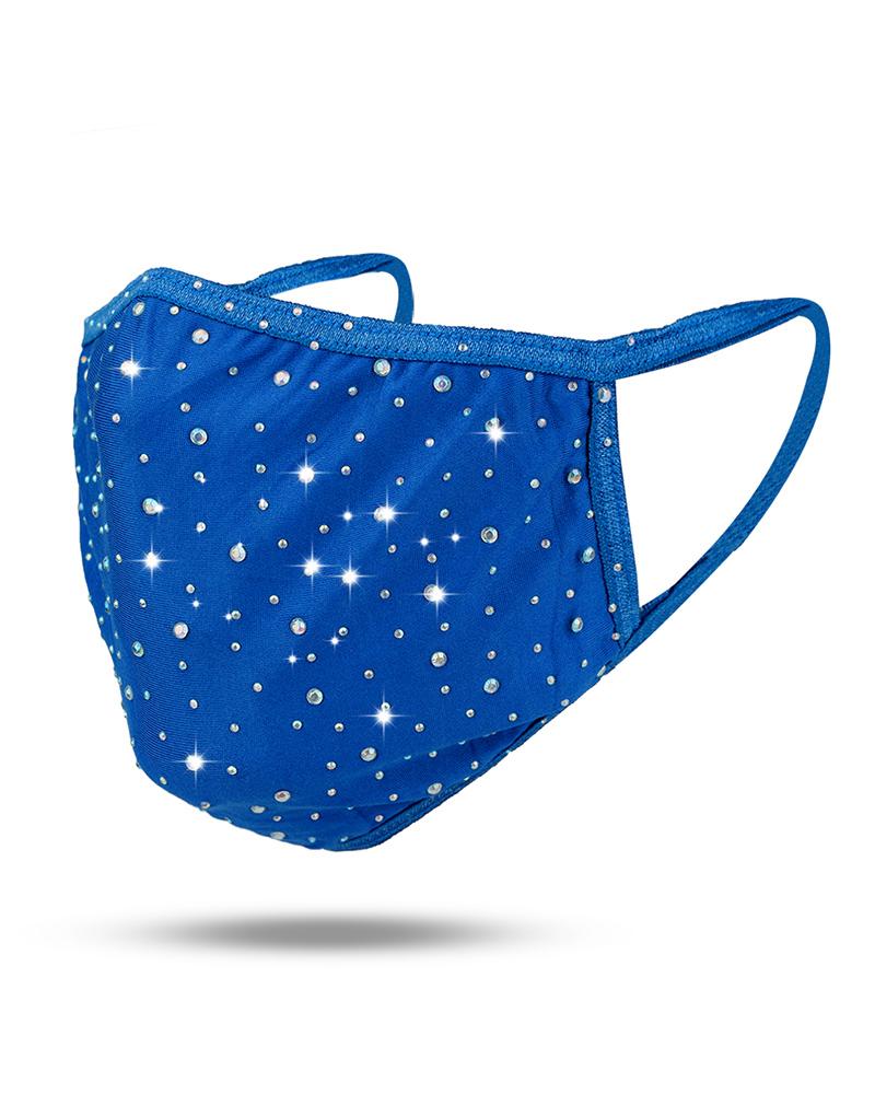 

Studded Breathable Face Mask, Blue