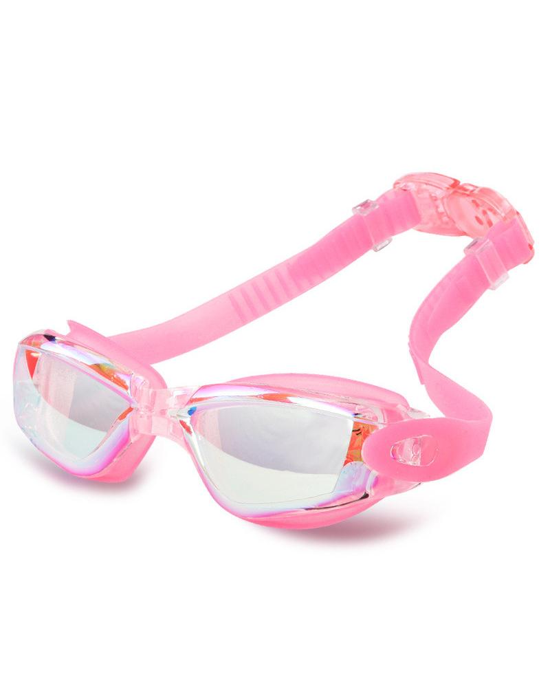 

Swimming Goggles No Leaking Anti Fog UV Protection, Pink