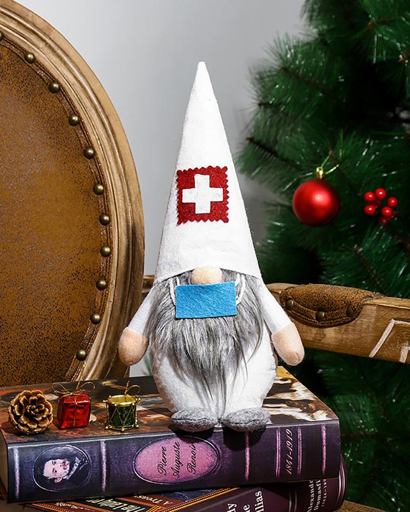 

Christmas Doctor Gnomes Plush Doll Ornaments, Style3