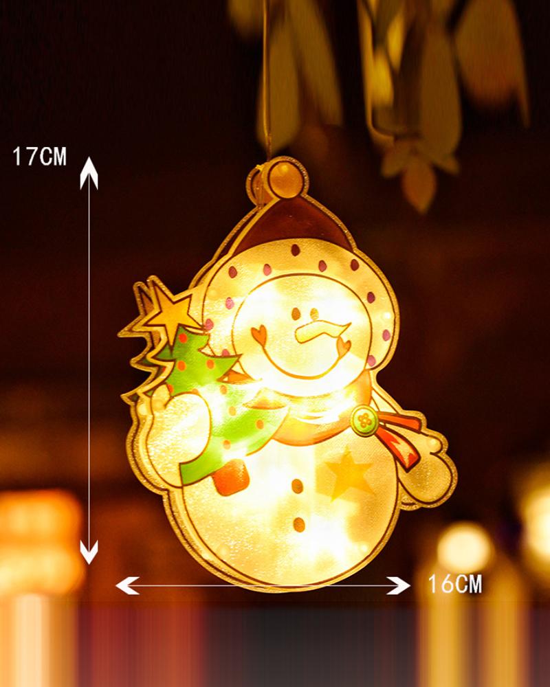 

Christmas Shaped LED Suction Cup Lamp, Style11