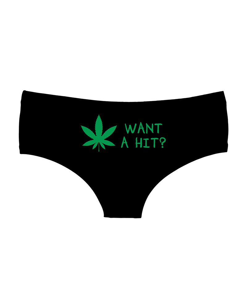 

Letter / Graphic / Fruit Print Panty, Style5