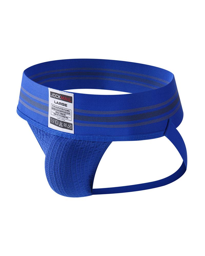 

Colorblock Strap Skinny T-string Panties, Blue