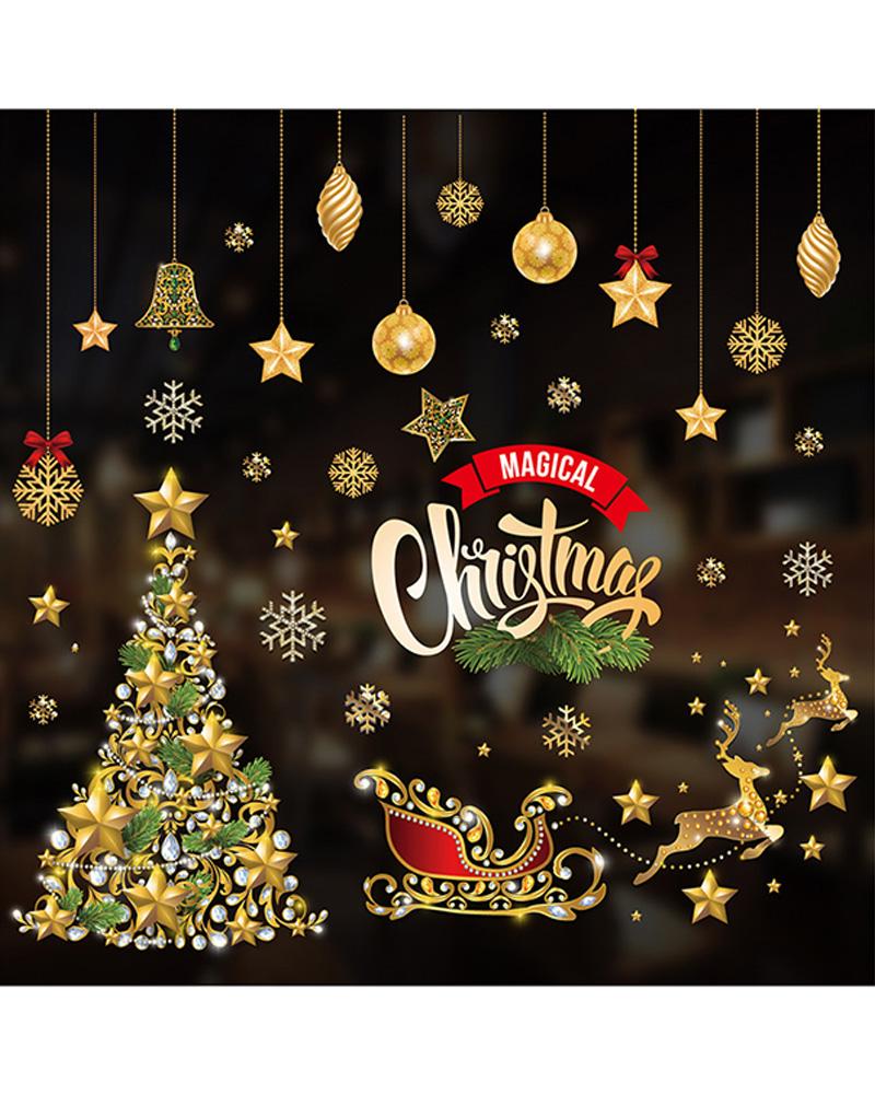 

1Sheet Christmas Window Sticker, Style3
