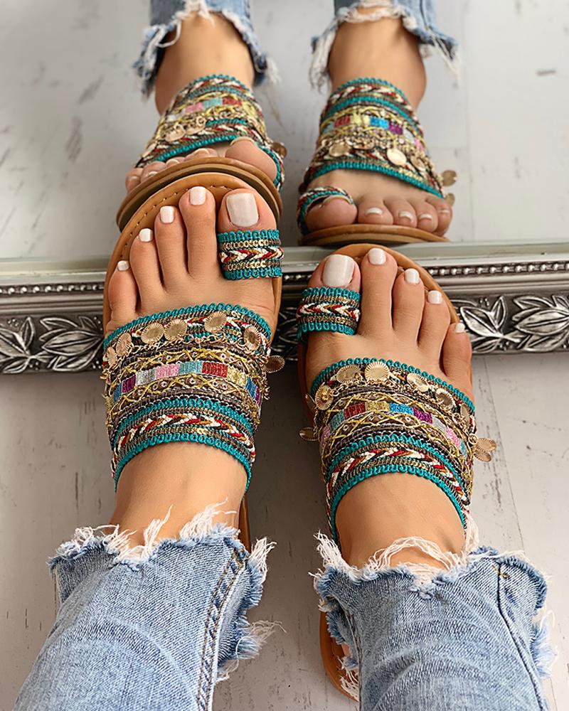shoe style sandals
