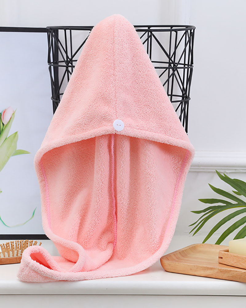 

Quick Magic Hair Dry Hat, Pink