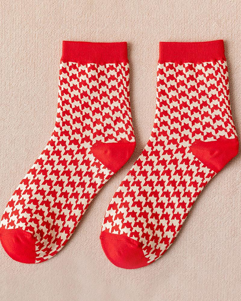

1Pair Happy New Year Socks, Style9