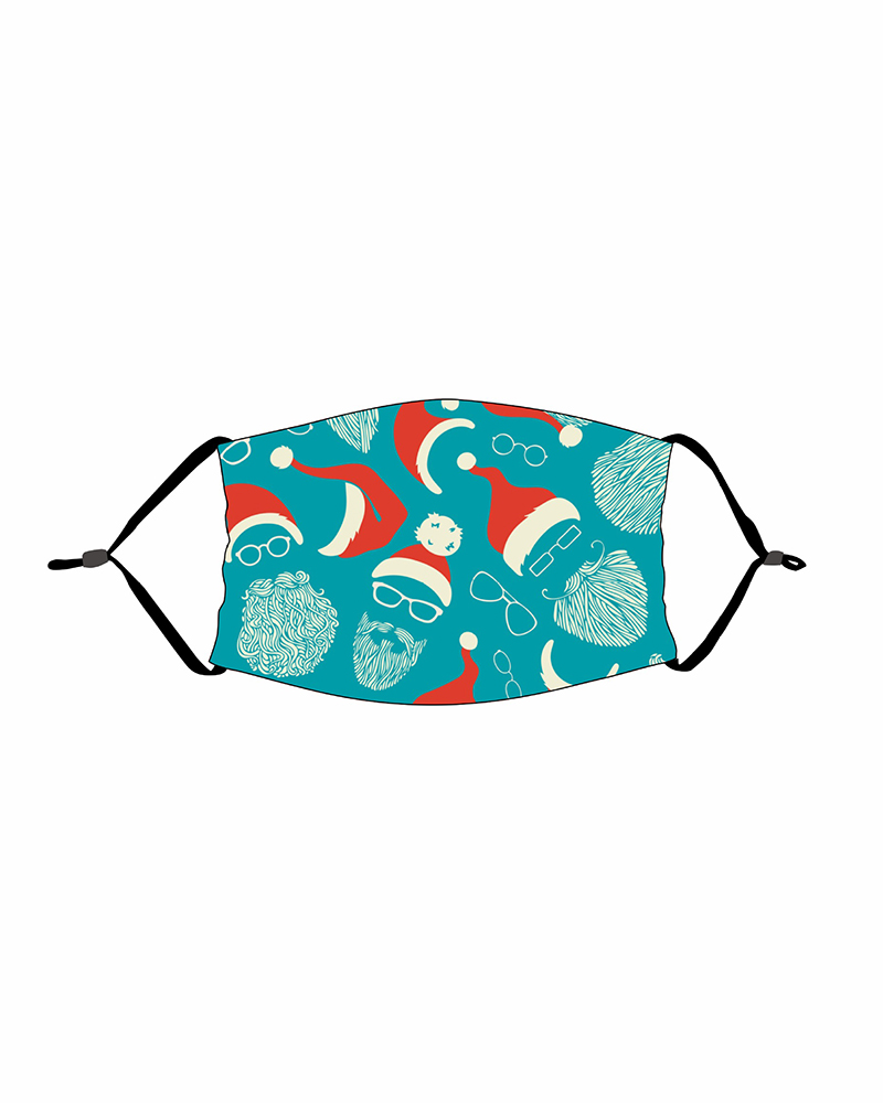 

Christmas Print PM 2.5 Face Mask For Kids, Style5