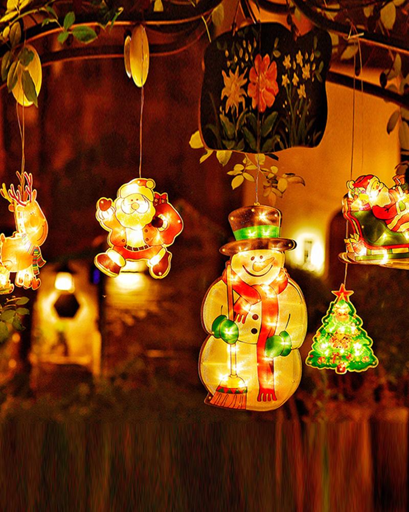

Christmas Shaped LED Suction Cup Lamp, Style6