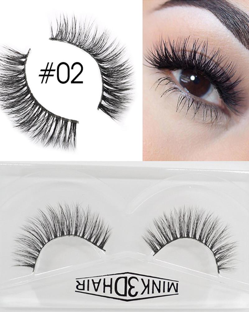 

1 Pair Volume Curly False Eyelashes, Style2