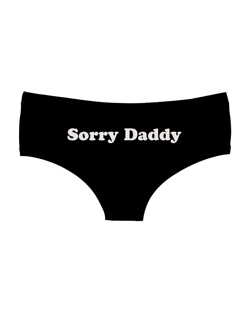 

Letter / Graphic / Fruit Print Panty, Style2