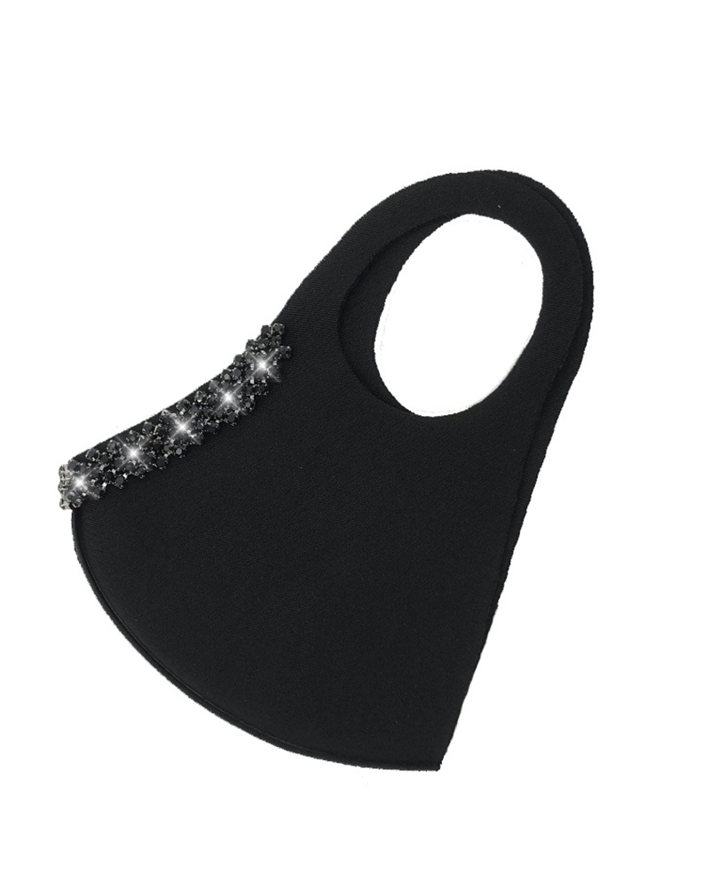 

Studded Ear Loop Breathable Mouth Mask Reusable, Style2