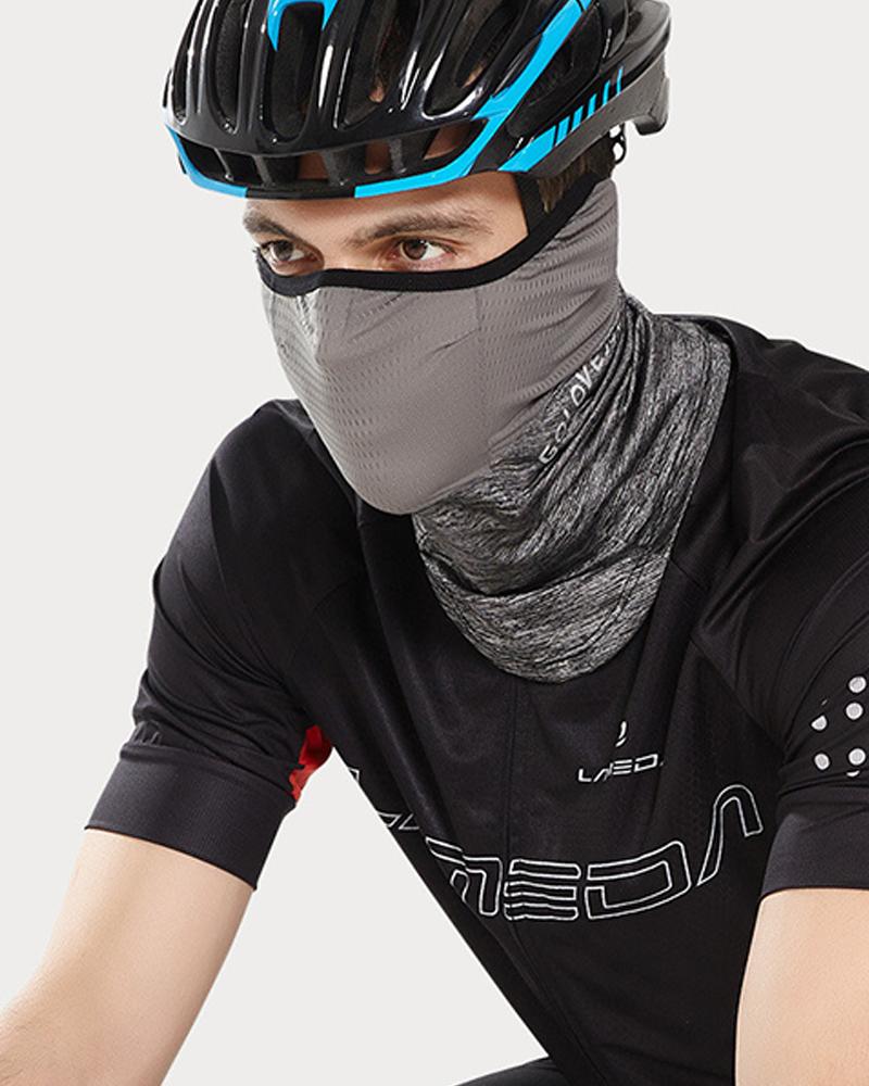 

Ulti-Functional Balaclava Face Cover with Filter Reusable Balaclava Ear Hook, Gray