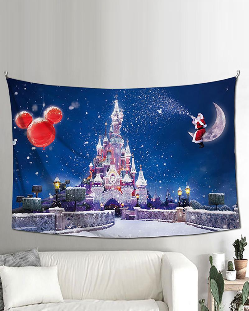 

Christmas Graphic Print Decorative Banner, Style3