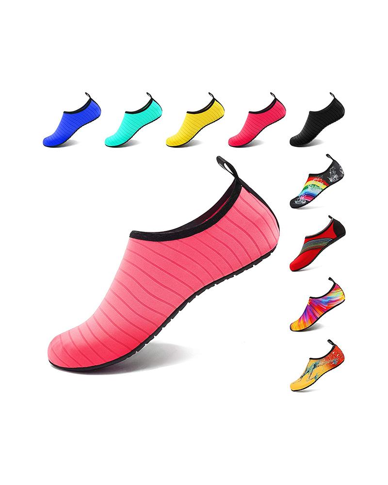 

Breathable Barefoot Aqua & Yoga Shoes Socks, Hot pink