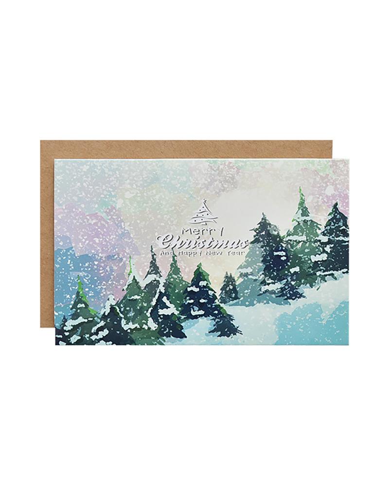 

Christmas Greeting Card With Envelope, Style2