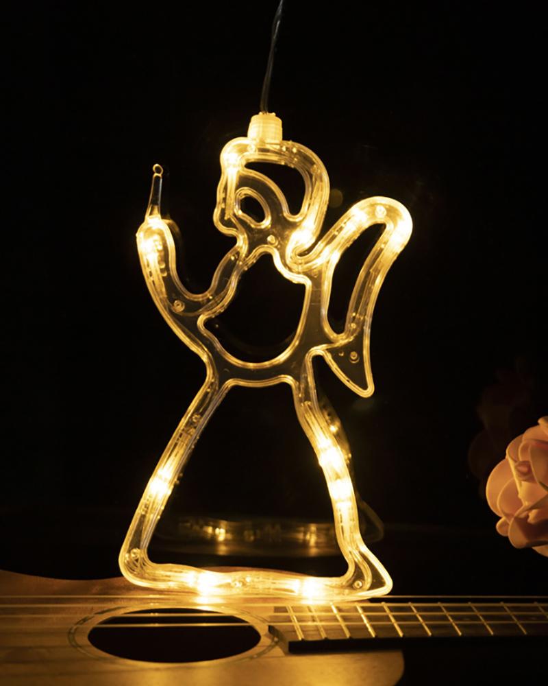

Christmas Multi Shaped Suction Cup LED Lamp, Style7