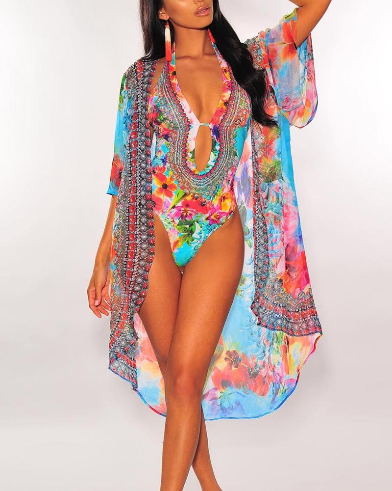 one piece swimsuits with cover up