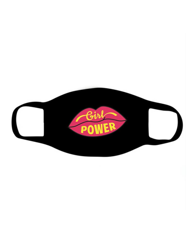 

Halloween Lip / Letter / Cartoon Print Breathable Mouth Mask, Style13