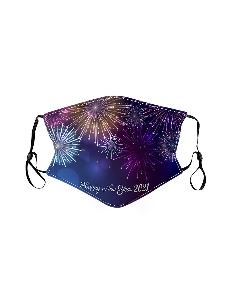 

Graphic Letter Print Breathable Face Mask, Style2