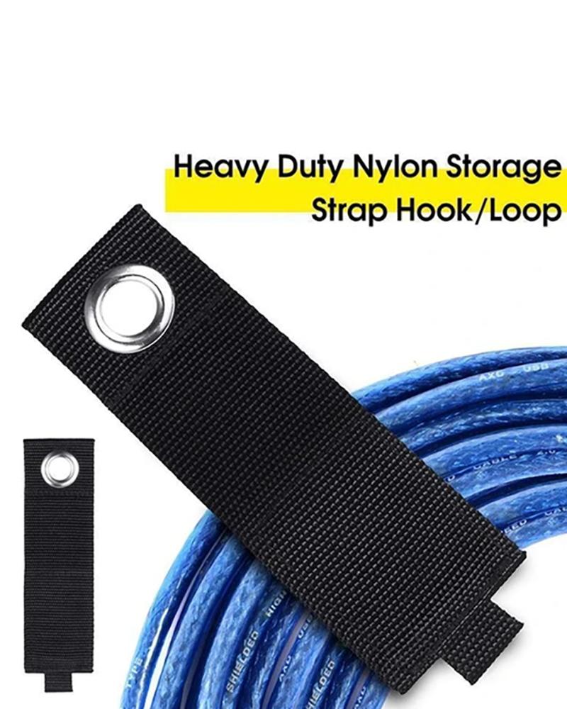 

Nylon Storage Velcro Strap, Black