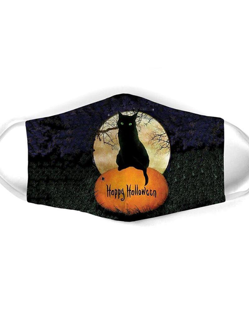 

Halloween Mixed Print Breathable Mouth Mask, Style2