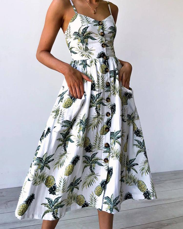 vestido de festa com botao na frente
