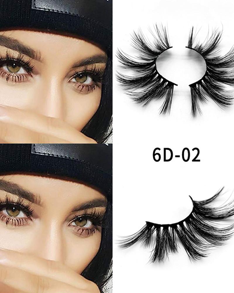 

1 Pair Volume Curly False Eyelashes, Style2