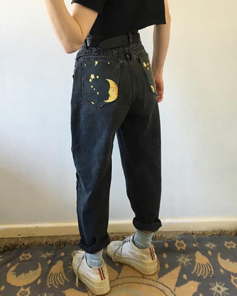 sun and moon jeans