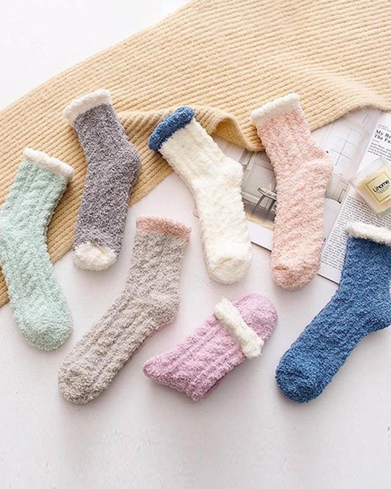 

Warm Lamb Wool Socks, Style1
