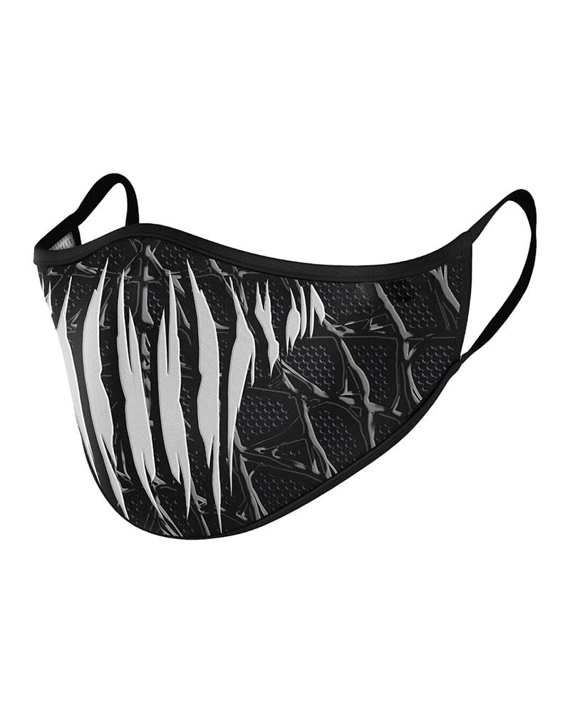 

Skull / Floral / Camouflage Print Colorblock Breathable Face Mask, Style3