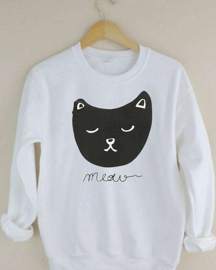 cute cat sweatshirts